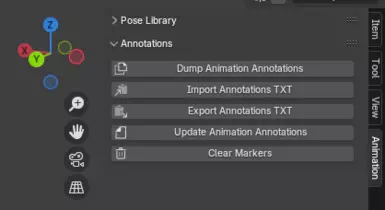 Working Annotation Menu for HKANNO Handling