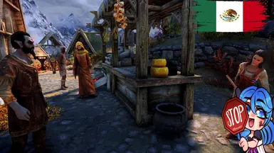 Shoppers of Skyrim Spanish