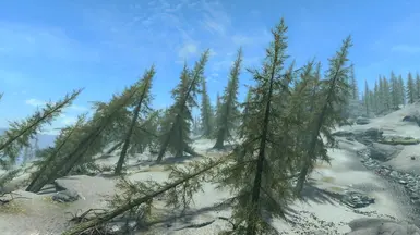 Swapped with Skyrim Vanilla Trees