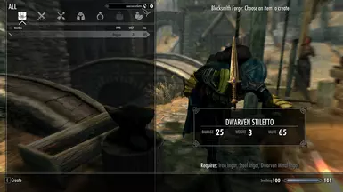 Reforging - To the Masses Demonstration (Dwarven Stiletto)