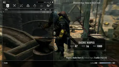 Reforging - To the Masses Demonstration (Daedric Warpick)