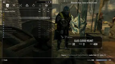 everflame Closed Helmet Demonstration (Glass)