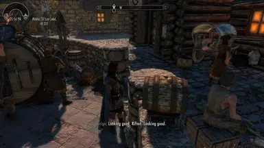 inigo improves of the town square festival debauchery