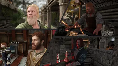 Embry, Balimund, Sybille, Falk, Brynjolf