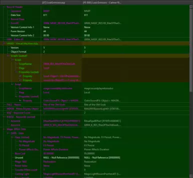 Remove the "GRIM_RES_RiteOfTheOldGods" script from Rite's magic effect record to remove the Peryite vapors effect/drumbeats.