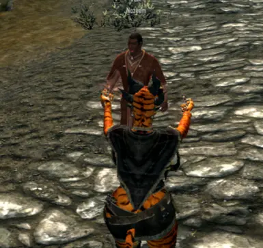 It's faint but you can see Nazeem glowing red 
