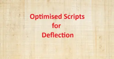 Optimised Scripts for Deflection - Dynamic Combat Overhaul