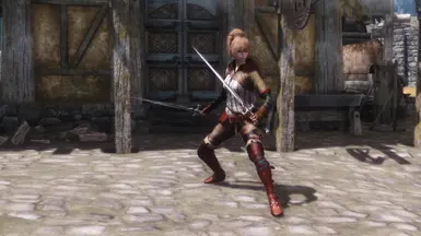 pretty combat animations sse