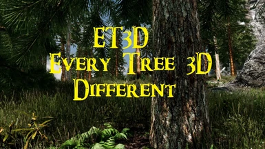 ET3D - Every Tree 3D Different