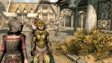 Mod free save with D and E in Skyhaven and Serana available as a companion