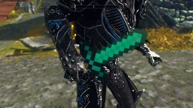 Diamond Sword from Minecraft at Cyberpunk 2077 Nexus - Mods and community
