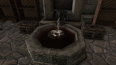 Blood fountain