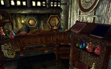 Master Study with enchanter and alchemy table