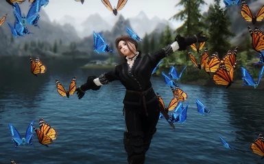 Dancing with butterflies