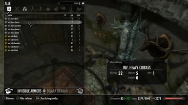 skyrim special edition invisible mod weapons