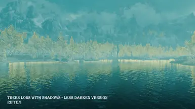 Trees LODs with Shadows - Less Darken Version - Riften