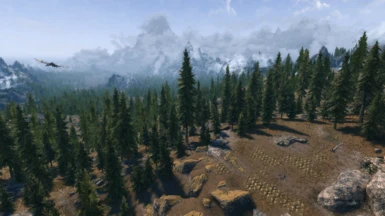 EVT trees and dyndolod for the tree billboard lods