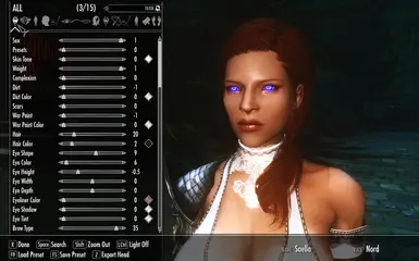 Enhanced character edit mod sse