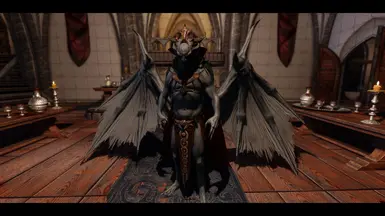 Simply Bigger Vampire Lord Wings at Skyrim Special Edition Nexus - Mods ...