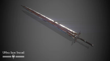 Ultra Iron Sword - Beauty shot