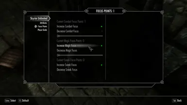 Skyrim unlimited perk points mode