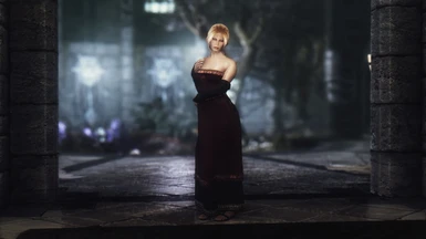 Triss' Dress SSE UNP at Skyrim Special Edition Nexus - Mods and Community