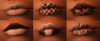 Lipstick Patterns 1