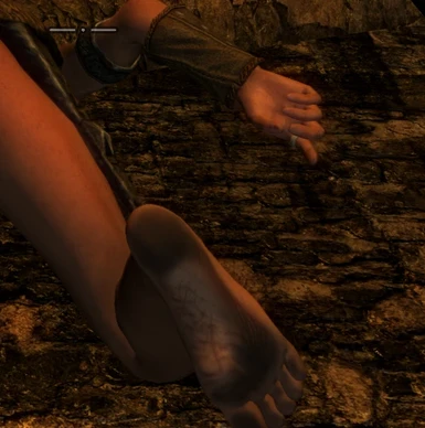 Dirty feet texture, one of a couple you can combine