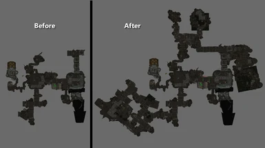 snapshot of before and after maps in CK