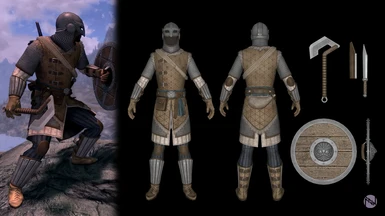 good light armor mods skyrim