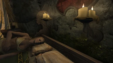 NPCs remove clothes when sleeping in beds.