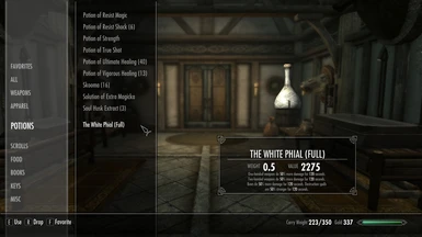 The White Phial (deal more damage)