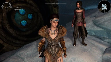 In a cave with Serana