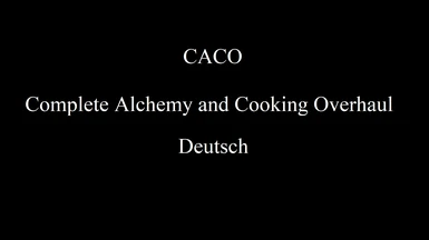 Traducao PT BR Complete Alchemy and Cooking Overhaul e CACO