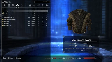 Enhanced Archmage's Robes
