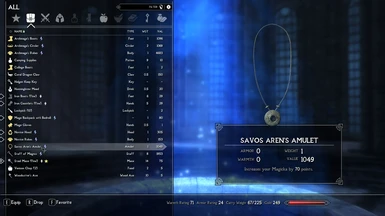 Enhanced Savos Aren's Amulet