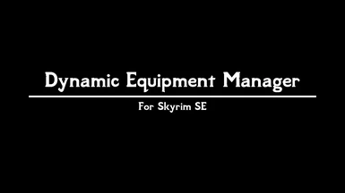Dynamic Equipment Manager SSE