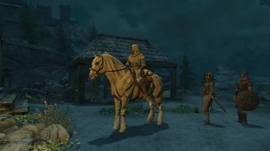 Horse Riding and combat still work perfectly!