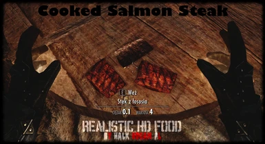 Cooked Salmon Steak