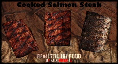 Cooked Salmon Steak in Inventory