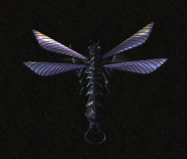 Enlarged & transformed wings to look more akin to Dragonflies!