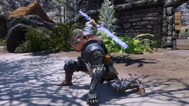 canon arm on another armor, works fine