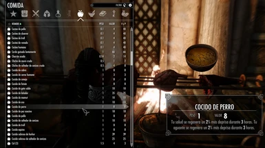 Complete Alchemy and Cooking Overhaul - Spanish Translation at Skyrim  Special Edition Nexus - Mods and Community
