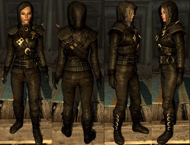Another Black Thieves Guild Armor SE at Skyrim Special Edition Nexus ...