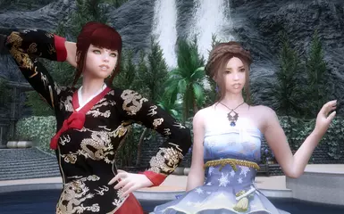 Eloise with sister Mavis Stormquiver