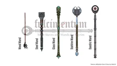 Fulcimentum - More Staves And Wands Of Skyrim At Skyrim Special Edition 