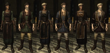 Nord merchant variants (and female Nord clothing) from Romanov Couture