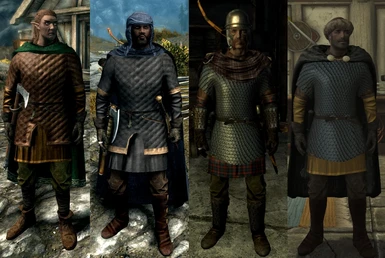 Padded byrnie and scale cuirass (courtesy of ArchdukeofLandsee)