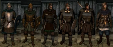 Blades, Dwarven, Iron Lamellar, Orcish Lamellar and Mail (Orcish), Orcish Lamellar, Stormcloak Thane Armor (Stormcloak Officer Armor)