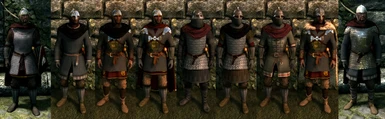Imperial heavy armors--legates, centurians, and other officers